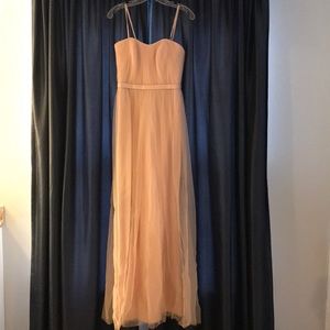 Sorella Vita Blush Full Length Dress.